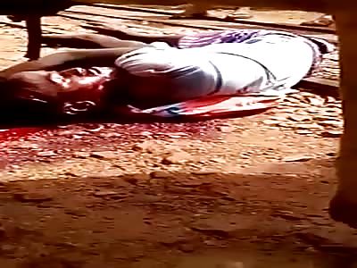 Young man killed by blows