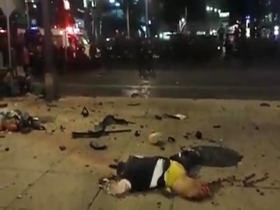 Accident in Mexico beheaded woman (another angle)