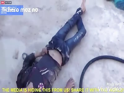 Gore assorted disheveled and gutted (2)..Chemical Attack? 