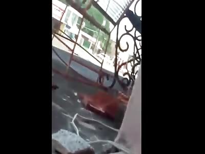 Sicario riddled live, let him bleed.