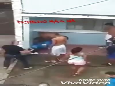 Thief beaten has seizures