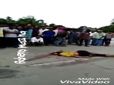 Dangerous road accident at Howly