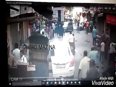 Woman at the wheel, constant danger