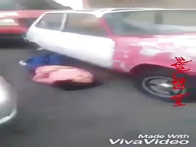 Police shoot pregnant woman and is almost lynched