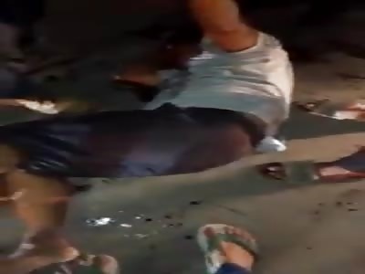 Thief after being hit