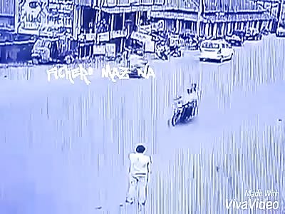 Koppa accident held infront of Government Hospital.