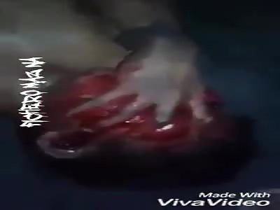 Thief beaten to the brink of death