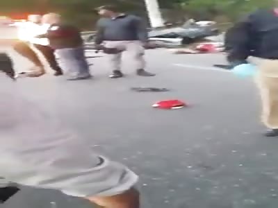 Tremendous accident occurred the very early morning of very sorry three dead