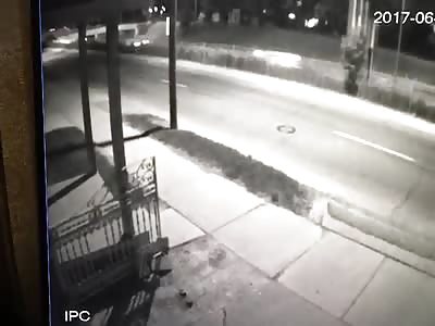 Insane accident. Trailblazer ss launches hwy into house