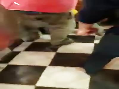 Brutal beating thief