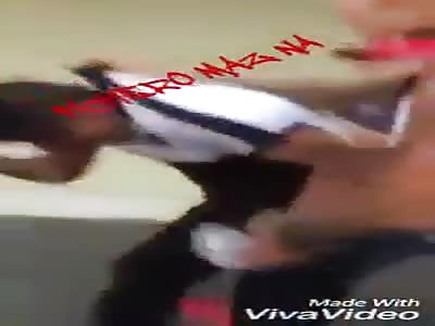 Hit by woman cell phone steal