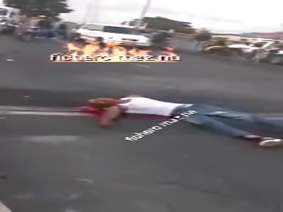 Motorcycle rider without brain in accident