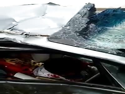 Aftermath of a Fatal Violent accident