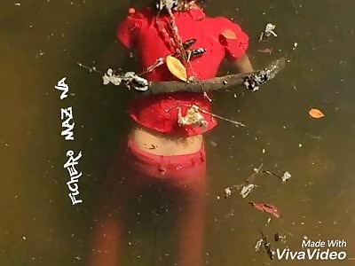 Girl was found floating in river  (very sad)