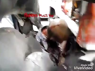 Terrible accident in Peru