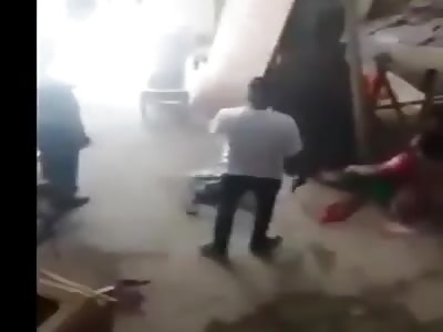 cctv footage Woman beaten by her brother in law and friends in Patiala