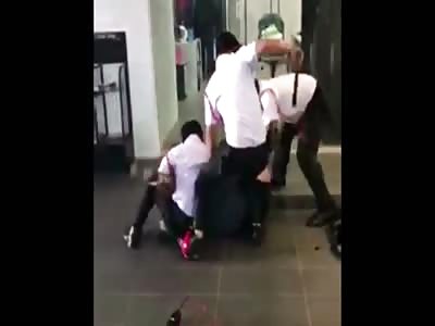 Nepali guard beaten up mma fighter