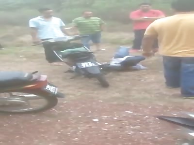 Alleged thief struck