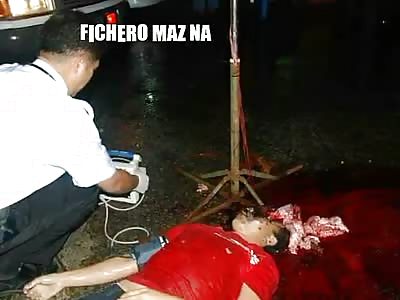 BRUTAL.....Go Ahead Look Inside The Fireworks...