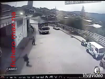 Truck accident