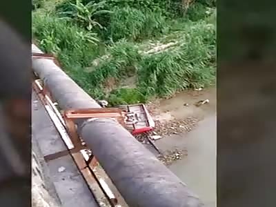 Chinese fall into abyss