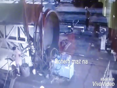 Died in a work accident