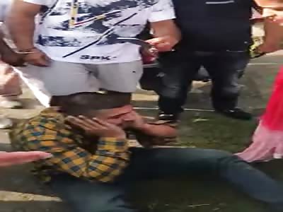 Couple of gay men beaten by spiteful woman