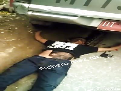 ACCIDENT: man dies when passing the car over