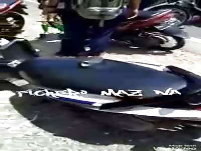 ACCIDENT: man suffers accident