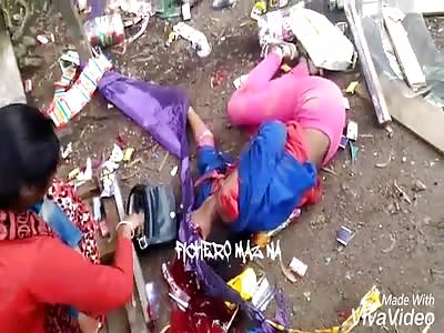 ACCIDENT: picks up family and leaves injured and dead