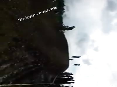 ACCIDENT: motorcyclist wanted to feel superman