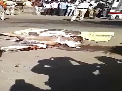 MAN IS CRUSHED AS A TORTILLA