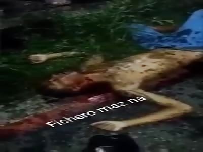 MAN IS FOUND DEAD TO STAGES