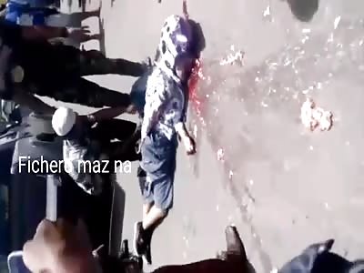 MOTORCYCLE NEITHER THE HELMET SAVES IT