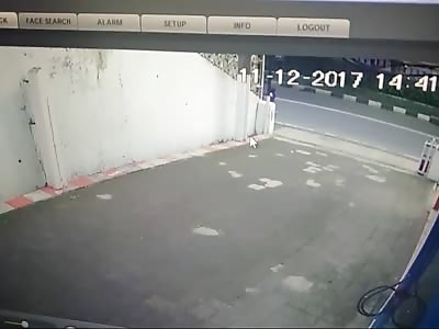 ACCIDENT RECORDED IN CCTV
