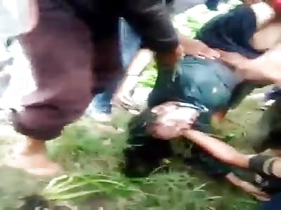 RESCUE OF PEOPLE FROM HIS CART