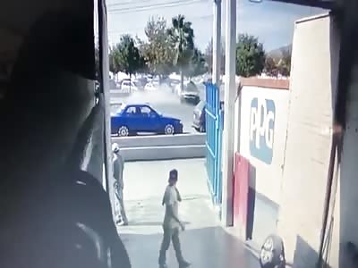 MAN IS EXPELLED FROM HIS CART WHEN HURT AGAINST TREE