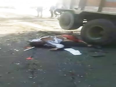 SCHOOL BUS SUFFER ACCIDENT