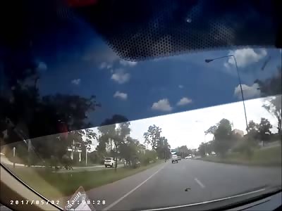 MOTORCYCLE HIT