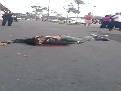 [AFTERMATH ]Depressed man jump to his death 