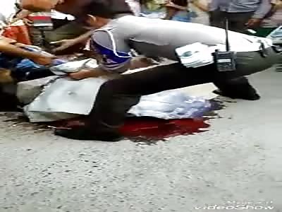 MAN WITH THE DESTROYED HEAD