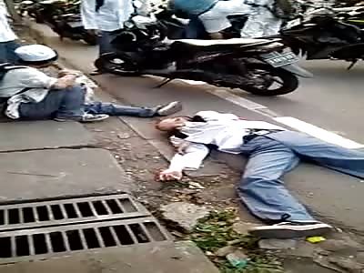 ACCIDENT OF MOTORCYCLISTS