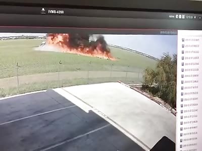 AIRCRAFT PIPER IMPACTS AGAINST LAND IN NUEVO LAREDO AIRPORT