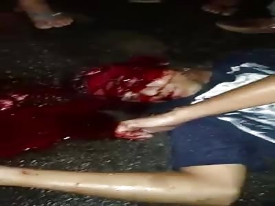 murdered man, shot straight to the head 