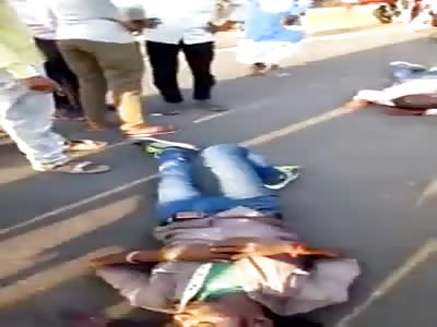 ACCIDENT OF MOTORCYCLISTS