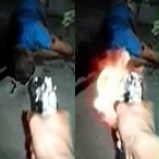 Man in Agony Executed by Too Many bullets to Count 