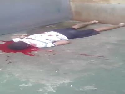 MAN IS MURDERED BY LEAVING HIS BLOOD SPARKED BY THE FLOOR