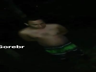 MAN EXECUTED WITH VARIOUS SHOTS COMPLETE VIDEO