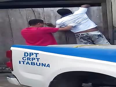 MAN IS FOUND DEAD HANGING FROM THE DOOR