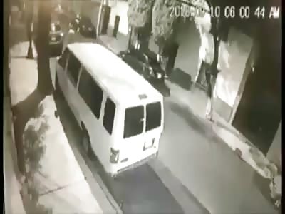 NAKED MAN CHASES GIRL